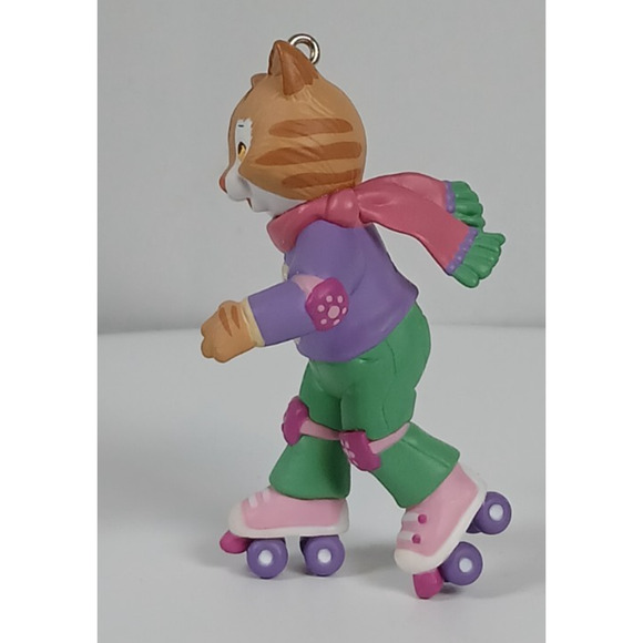 My Fifth Christmas 5th Girl Cat Hallmark Ornament 2007 - Picture 11 of 11